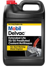 Mobil Delvac Extended Life 50/50 Prediluted Coolant/Antifreeze